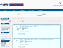 Tablet Screenshot of mmuopac.mmu.edu.my