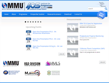 Tablet Screenshot of ips.mmu.edu.my