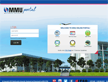 Tablet Screenshot of online.mmu.edu.my