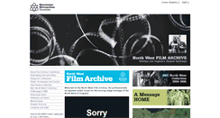 Desktop Screenshot of nwfa.mmu.ac.uk
